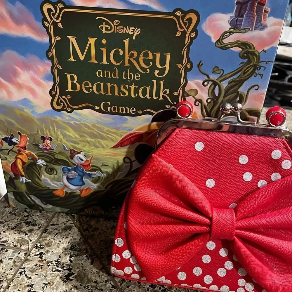 Mickey and the Beanstalk Game Vintage Minnie Girls Purse